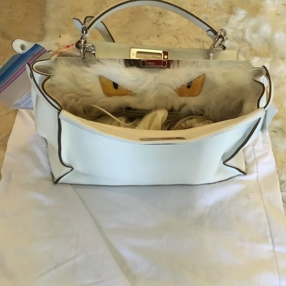 Fendi peekaboo monster eyes bag New - Picture 1 of 4